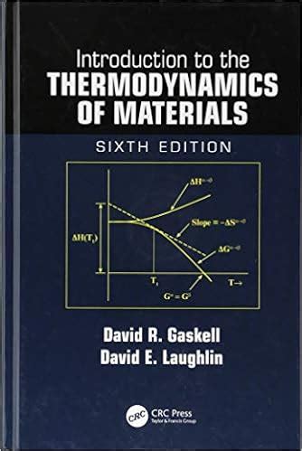 gaskell thermodynamics solutions manual Kindle Editon