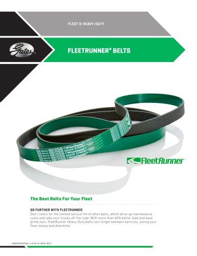 Gates Fleetrunner Catalog