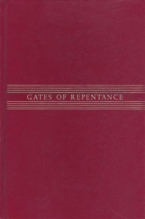 gates of repentance the new union prayerbook for the days of awe Doc
