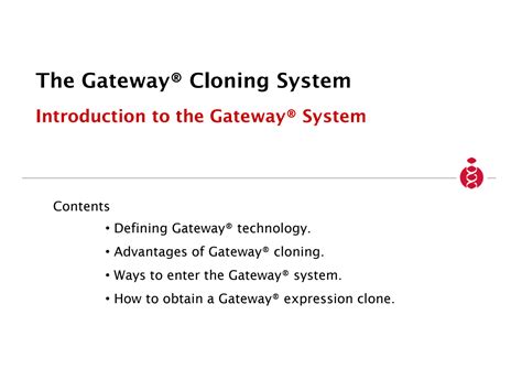 gateway cloning system manual Kindle Editon