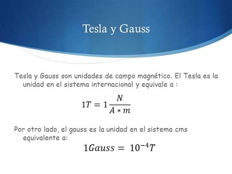 gauss tesla