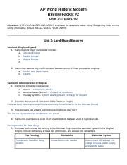 gazdzik ap world history review packet answers PDF