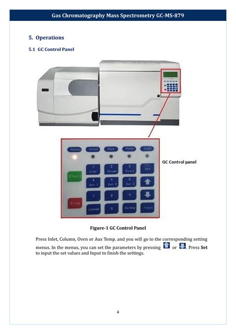 gc ms operating manual pdf Reader