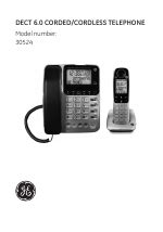 ge dect 60 phone manual PDF