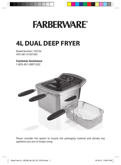 ge deep fryer manual Kindle Editon