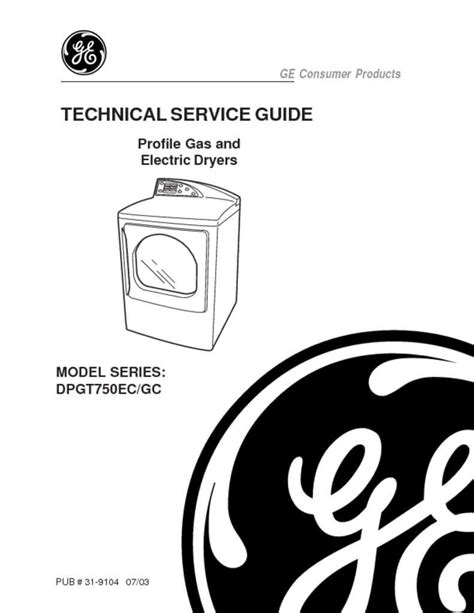 ge dryer owners manual Reader