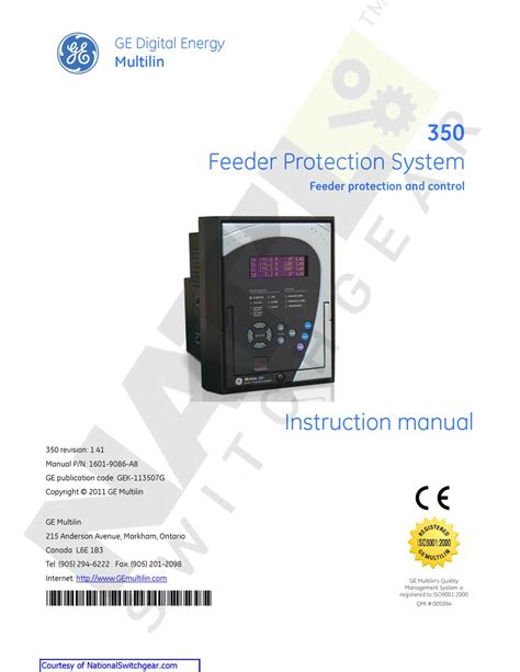 ge multilin 350 manual Reader