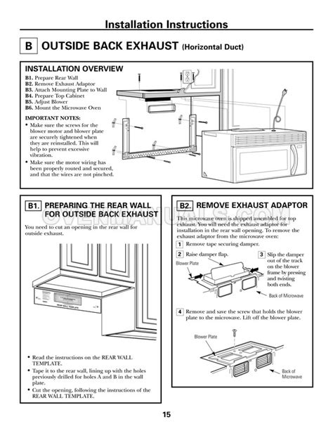 ge spacemaker microwave installation guide Kindle Editon