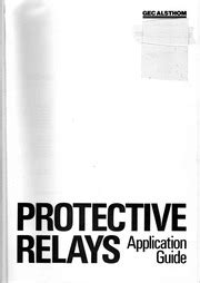 gec alsthom relay application guide PDF
