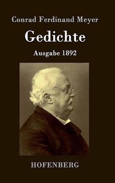 gedichte ausgabe conrad ferdinand meyer Reader