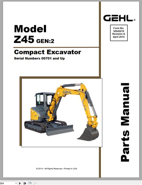 gehl excavator service manual Epub