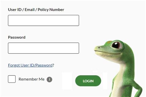 geico insurance log in