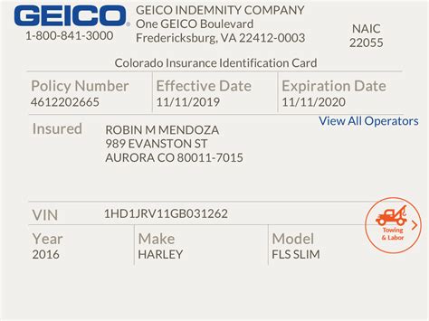 geico insurance number