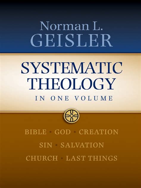 geisler systematic theology pdf PDF