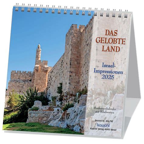 gelobte land 2016 jubil ums postkarten kalender israel motiven PDF