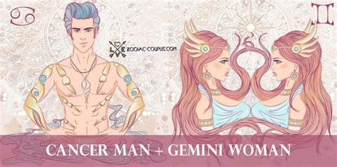 gemini man cancer woman famous couples