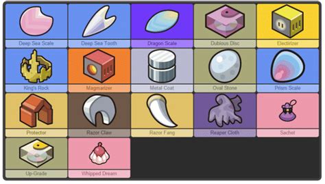 gen 1 pokemon with trade item