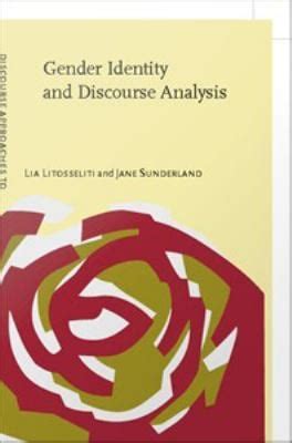 gender identity and discourse analysis Ebook Doc