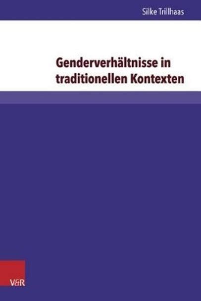 genderverh ltnisse traditionellen kontexten diakoniekonvent hochschulschriften Doc