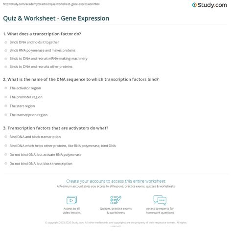 gene expression and regulation quiz answer key Kindle Editon