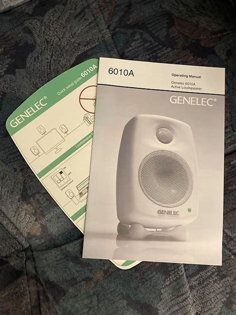 genelec owners manual PDF