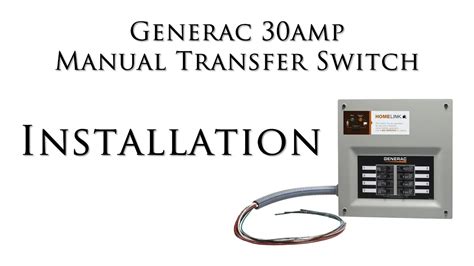 generac automatic transfer switch installation manual pdf Kindle Editon