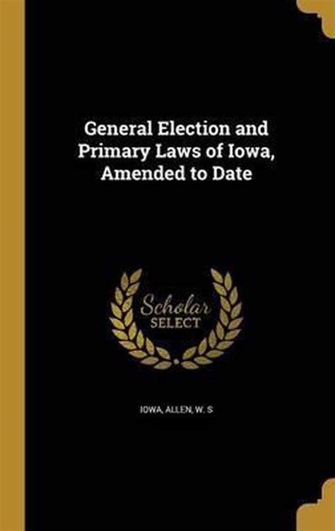 general election primary laws amended Reader