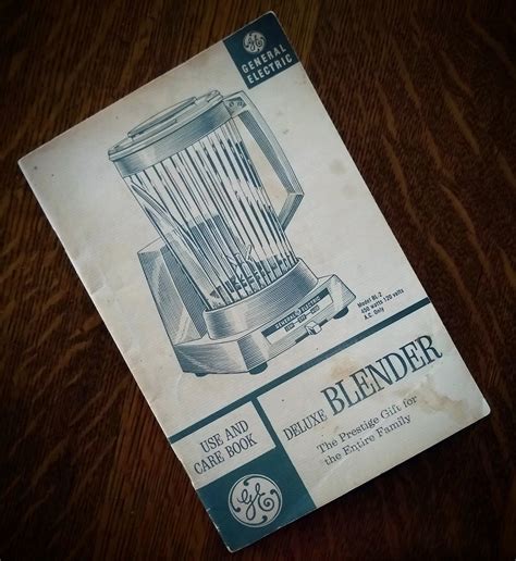 general electric blender manual Doc