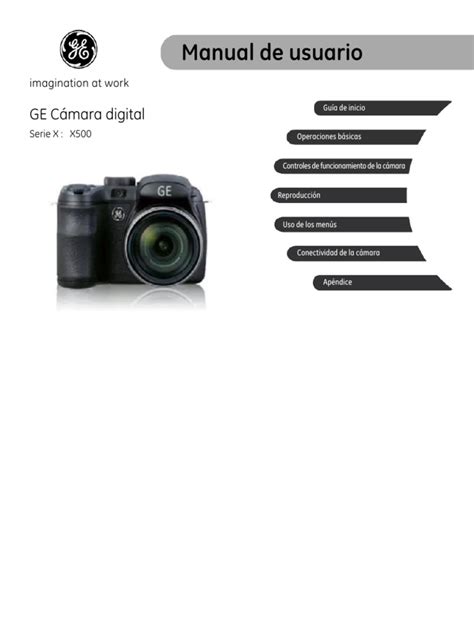 general electric x500 manual Kindle Editon