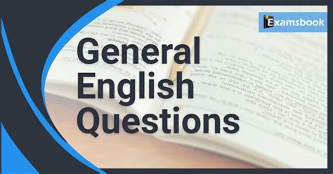 general english question paper for competitive exam Doc