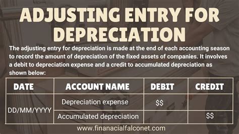 general entry for depreciation