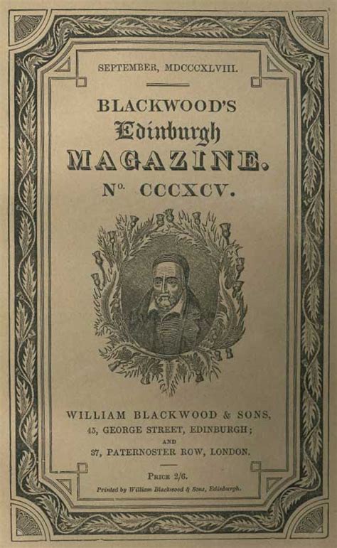 general index blackwoods edinburgh magazine PDF