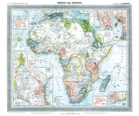 general karte afrika 1890 plano reprint deutsch somalik ste Doc