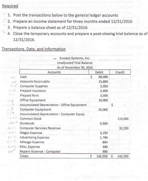 general ledger examples exercises answers Reader