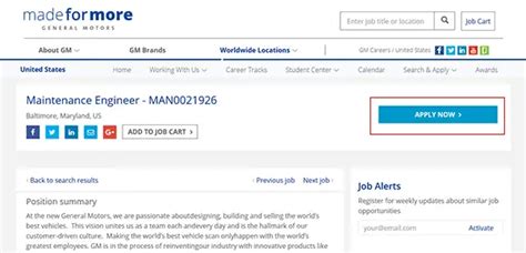 general motors job application Doc