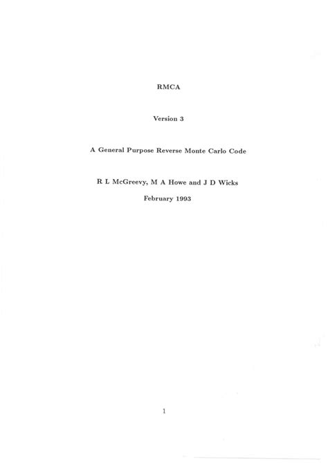general motors monte carlo code download PDF