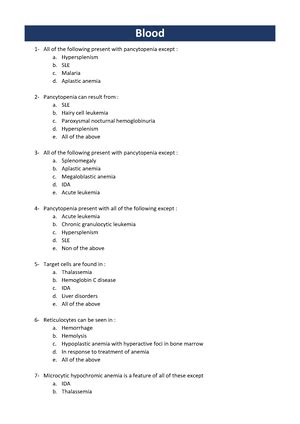 general pathophysiology mcqs with answers Kindle Editon