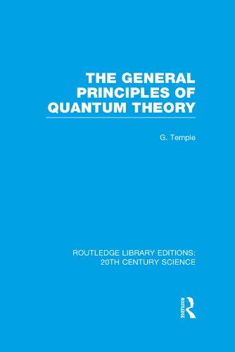 general principles quantum routledge editions Epub