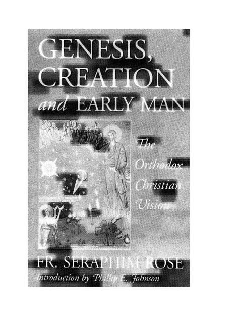 genesis creation and early man the orthodox christian vision PDF
