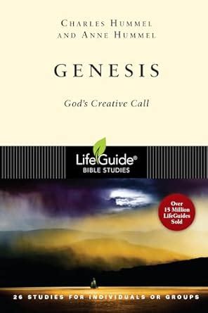 genesis gods creative call lifeguide bible studies Kindle Editon