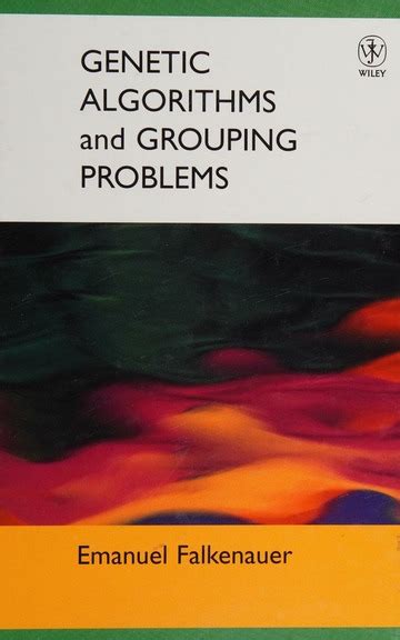 genetic algorithms and grouping problems Reader