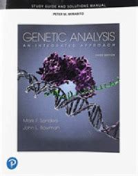 genetic analysis sanders solutions manual PDF