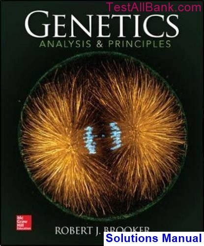 genetics analysis and principles 5th edition pdf PDF