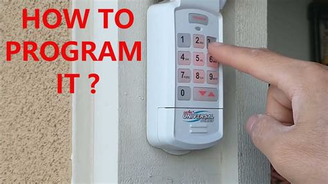 genie garage door keypad programing Epub