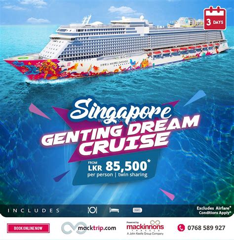 genting dream cruise singapore price