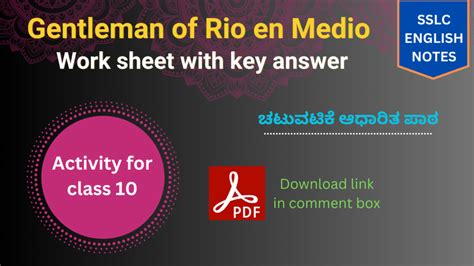 gentleman of rio en medio answer key Doc