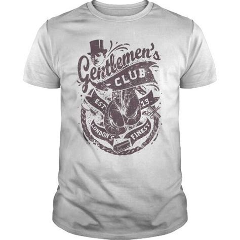 gentlemen's club t shirt