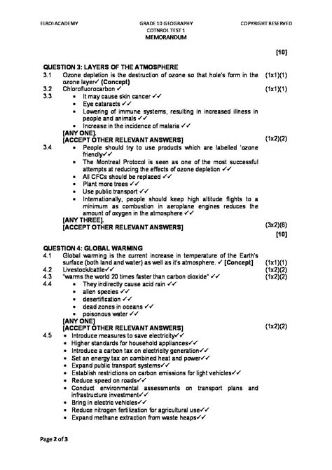 geog map work exam paper 12 march control Kindle Editon