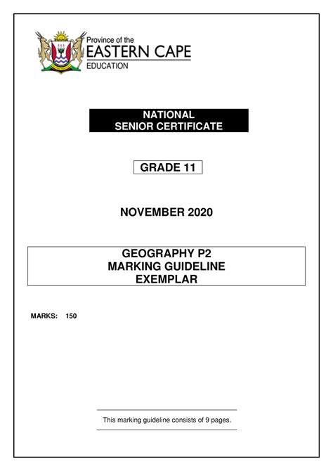 geography paper1 june examination grade11 2013 Doc