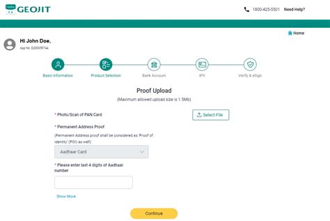 geojit online kyc updation